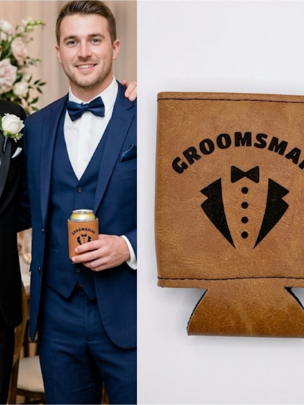 Groomsman Can Cooler nwt